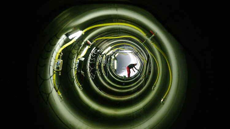 Das deutsche Kanalnetzwerk ist 600.000 Kilometer lang.