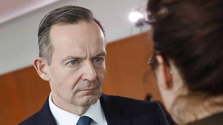 War nur an Austausch interessiert, nicht am Verhandeln über Politik: Volker Wissing.