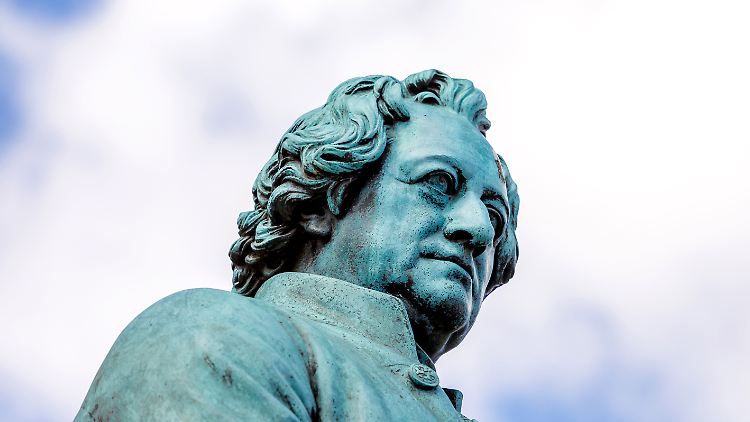 Goethe schrieb den nun ersteigerten Brief im Jahr 1827.