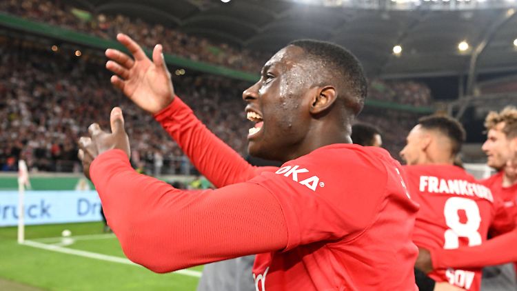Randal Kolo Muani erzielte einen Doppelpack für die Eintracht.