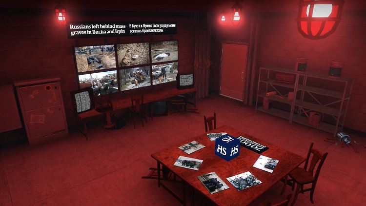 In einem geheimen Raum in der virtuellen Counter-Strike-Welt finden Nutzer Informationen zu Russlands Krieg in der Ukraine. 