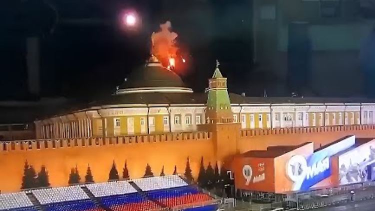 Lange wurde vermutet, dass Russland die Drohnenattacke selbst inszeniert haben könnte. 