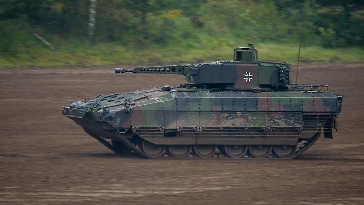 Aktuell verfügt die Bundeswehr über 350 Puma-Schützenpanzer.