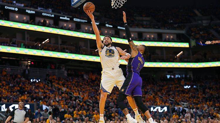 Klay Thompson war bester Warrior gegen die Lakers.