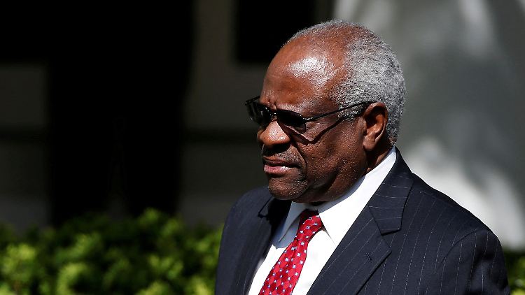 Clarence Thomas ist seit 1991 Oberster Richter - der dienstälteste am US Supreme Court.