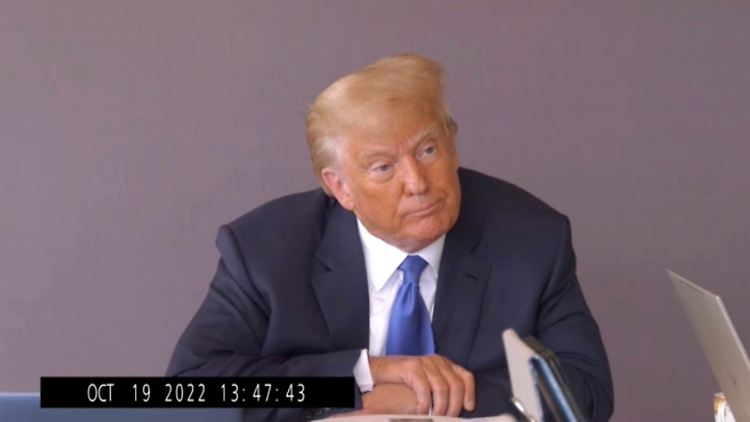 An seiner "Grab her by the pussy"-Aussage von 2016 kann Trump nichts Verwerfliches finden.