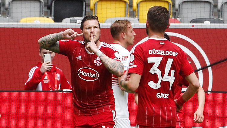 Fortuna lässt sich gegen Kiel nichts zu Schulden kommen.