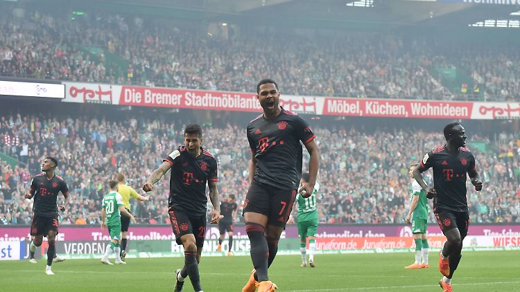Serge Gnabry gab erneut den Dosenöffner für den FC Bayern.