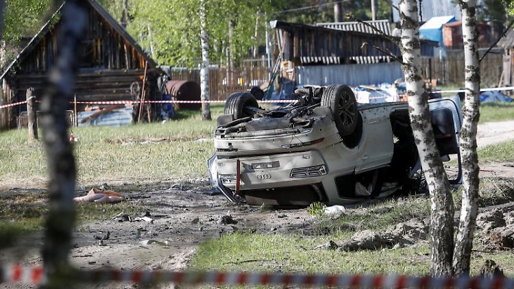 Der Sprengsatz explodierte in der Region Nischni Nowgorod östlich von Moskau.