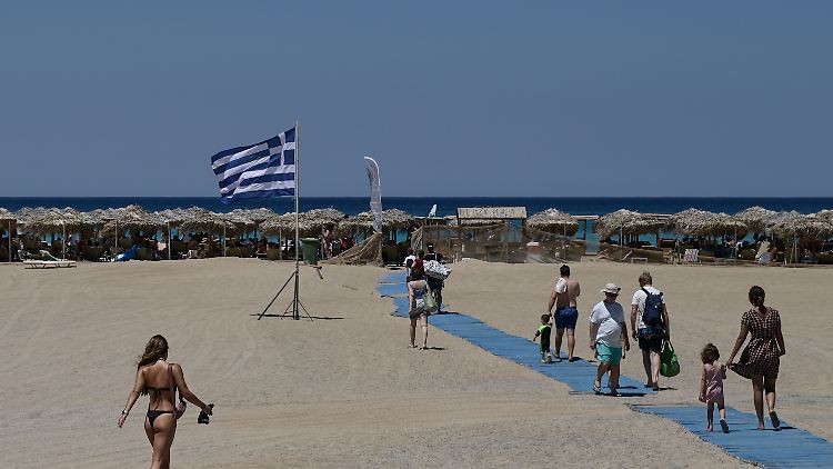 Griechenland sei als Urlaubsziel in diesem Jahr besonders beliebt. 