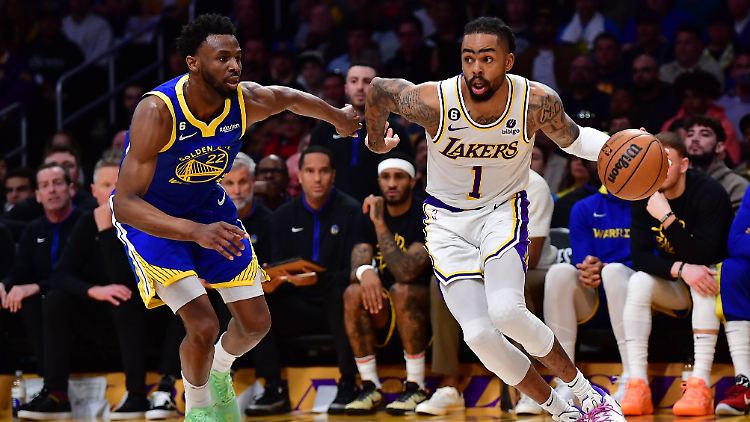 Spielmacher D'Angelo Russell kam auf 21 Punkte.
