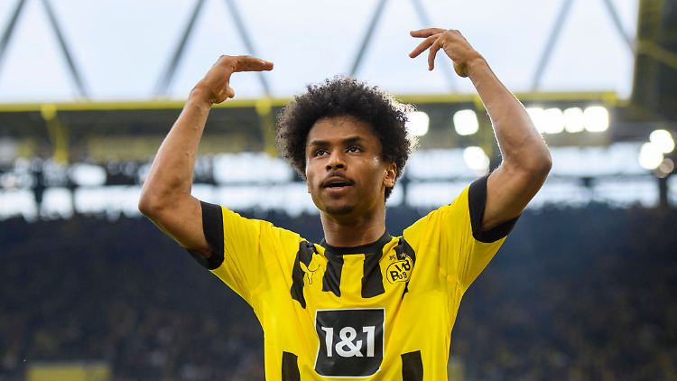 Karim Adeyemi war der beste Dortmunder gegen den VfL Wolfsburg.