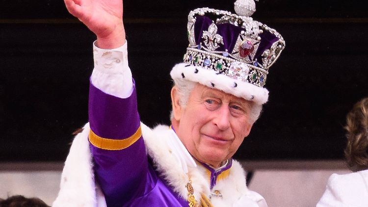 Dachte an seinem großen Tag an alle seine Enkelkinder: König Charles III.