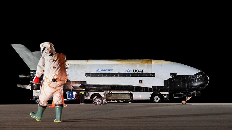 China zeigt keine Bilder, aber das Raumschiff könnte der Boeing X-37B der US-Luftwaffe ähneln.
