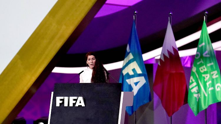 Lise Klaveness und die FIFA. Das ist nicht unbedingt eine Liebesgeschichte.