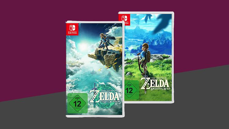Bei Media Markt gibt es das neue Nintendo-Switch-Spiel "The Legend of Zelda – Tears of the Kingdom" jetzt zum Vorbestellen im Angebot.