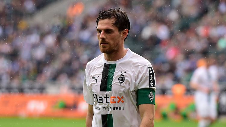 Hofmann im Trikot von Borussia Mönchengladbach.