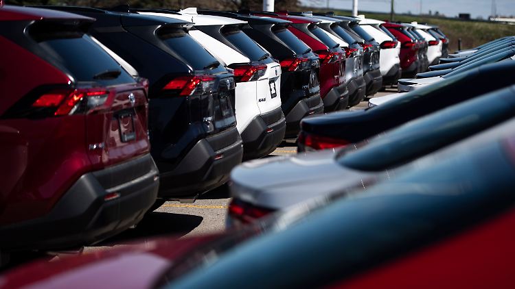 Weltbestseller Toyota RAV4 in einem Autohaus in Ottawa, Kanada: Das SUV ist vor allem in Nordamerika ein großer Erfolg.