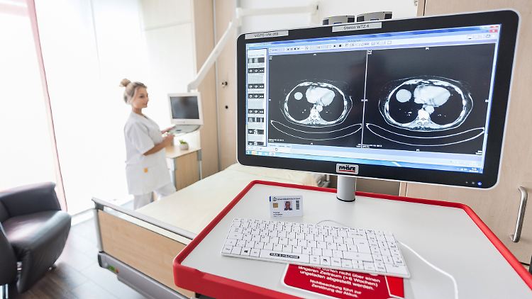 Am Uniklinikum Essen wird mit einer elektronischen Patientenakte gearbeitet.