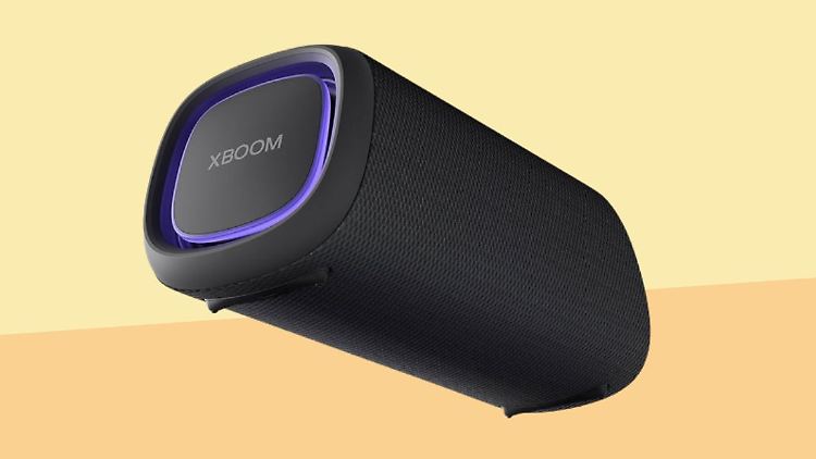 Bei Media Markt im Angebot: Der LG XBOOM Go DXG7QBK Bluetooth-Lautsprecher.