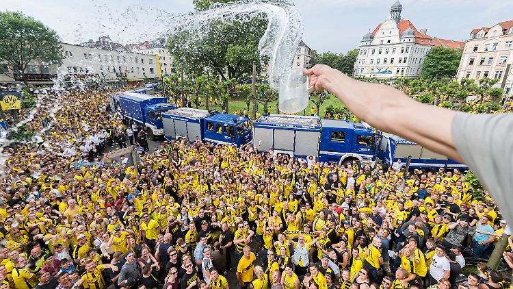Dortmund lechzt nach einer Party auf dem Borsigplatz.