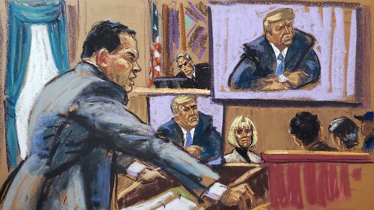 "Er wird mit einer Berufung dagegen ankämpfen", hatte Trumps Anwalt Joseph Tacopina betont.