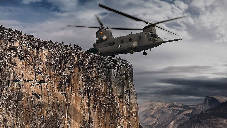 Eine Visualisierung von Boeing - 60 Chinooks hat die Bundeswehr bestellt.