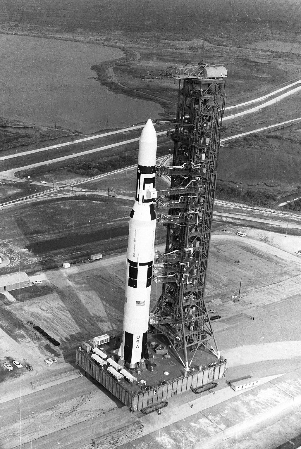 Die ersten Probleme gab es schon 63 Sekunden nach dem Start am 14. Mai 1973. 