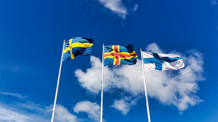 Aland ist schwedisch geprägt, gehört politisch aber zu Finnland.
