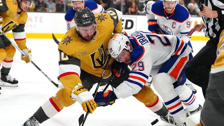 Leon Draisaitl kommt gegen die Vegas Golden Knights derzeit nicht zur Entfaltung.