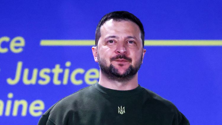 Wird in Berlin erwartet: Wolodymyr Selenskyj.