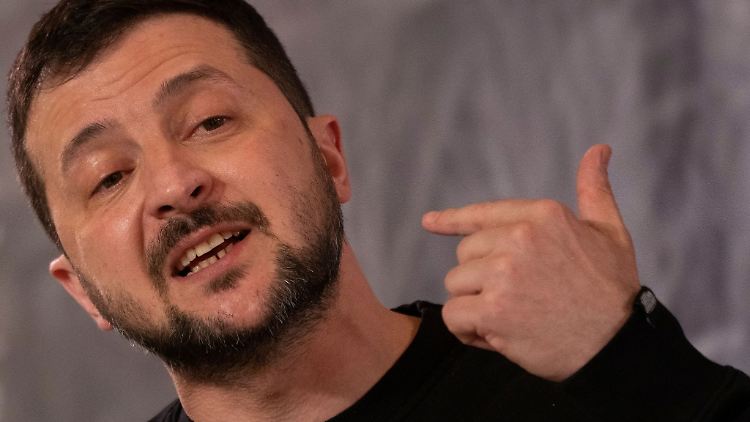 Wird in Deutschland erwartet: Präsident Wolodymyr Selenskyj.