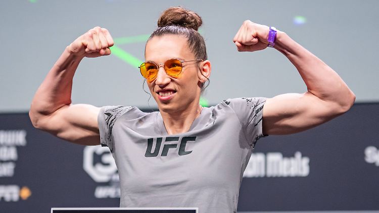 Erstmals siegreich in der UFC: Mandy Böhm.