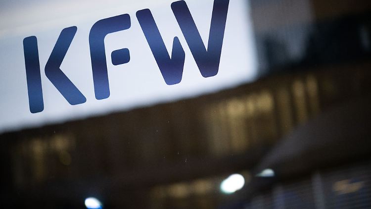 Das Logo der KFW.