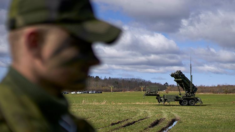 Übung mit dem Patriot-System Ende April in Schweden. Die Ukraine hat mindestens zwei von diesen hochmodernen Raketenabwehrsystemen.
