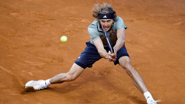 Zverev war in Rom an einem Tag gleich doppelt im Einsatz.
