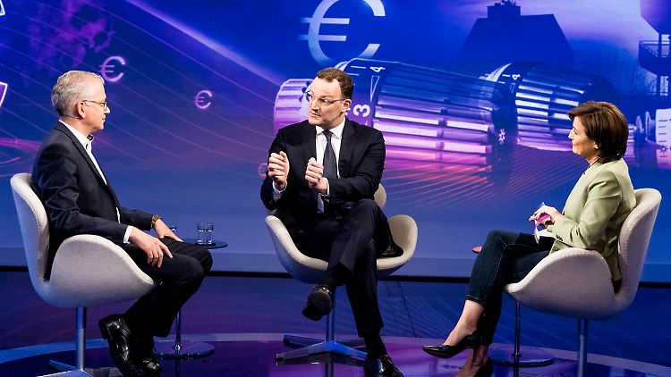 Jens Spahn (m.) vergaloppierte sich verbal.