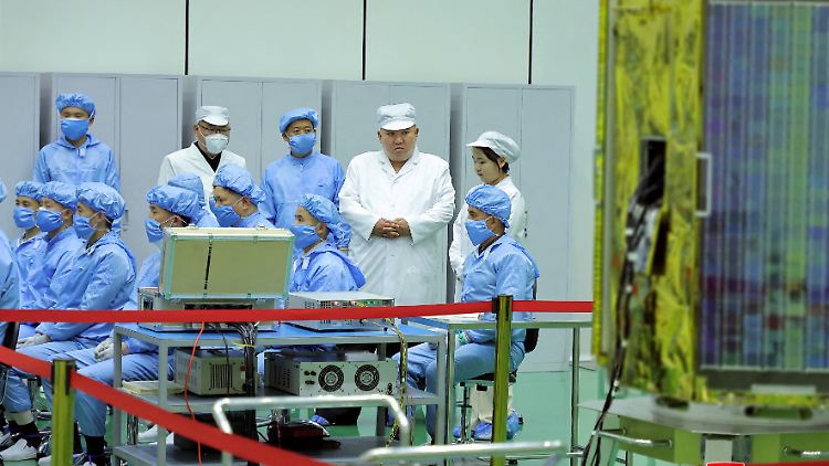 Im vergangenen Monat hatte Kim grünes Licht für einen Test des Satelliten gegeben.