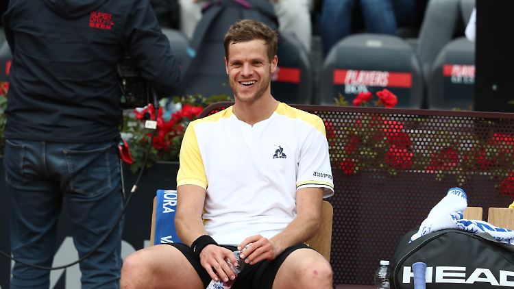 Yannick Hanfmann steht im Viertelfinale eines Masters-Turniers.