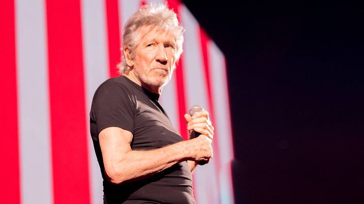 Der 79-jährige Roger Waters bei einem Auftritt in Italien.
