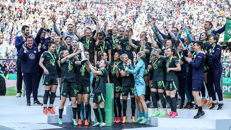 Alles wie immer: Die Wölfinnen gewannen mal wieder den DFB-Pokal.
