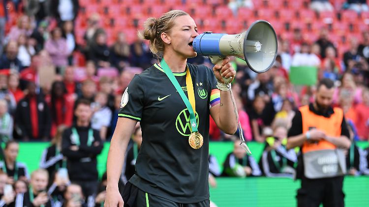 Gibt bei Wolfsburg den Ton an: Kapitänin Alexandra Popp.