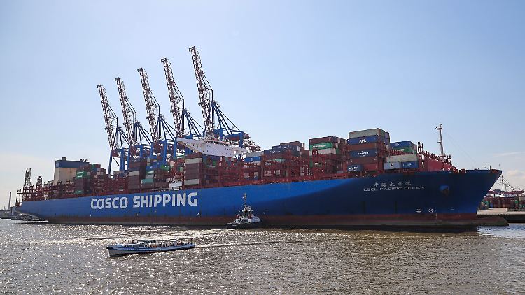 Cosco Shipping Ports steigt mit einem Anteil von unter 25 Prozent bei dem Container-Terminal Tollerort ein.