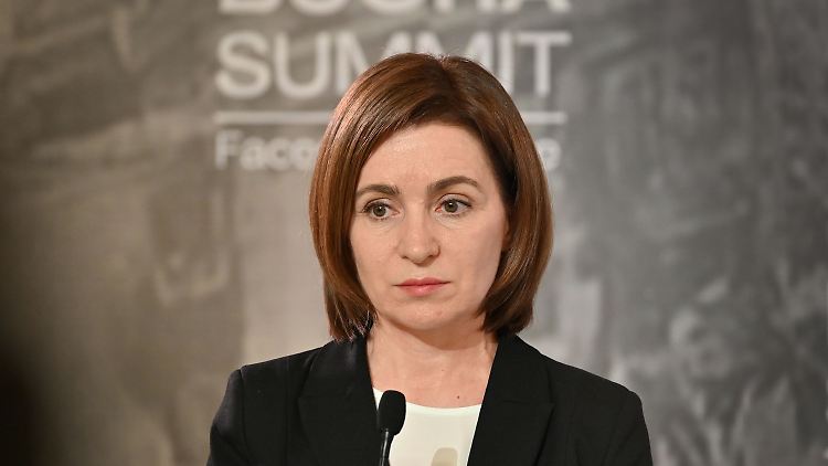 Maia Sandu hat mit Blick auf den russischen Krieg gegen die Ukraine klar Stellung bezogen.