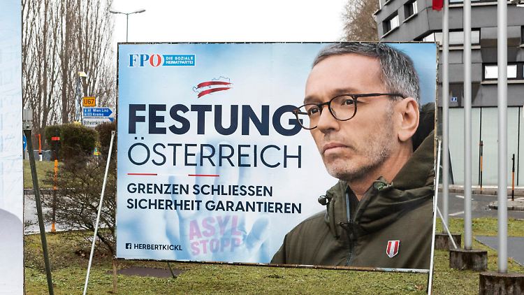 Unter anderem bei den Landtagswahlen in Niederösterreich warb die FPÖ für geschlossene Grenzen.
