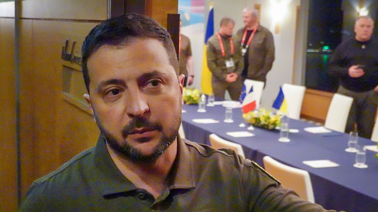 Trifft sich mit den wichtigsten Spitzenpolitikern der Welt: Wolodymyr Selenskyj.