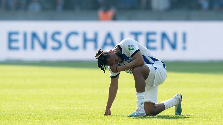 Hertha ist nach dem 1:1 gegen Bochum am Boden.
