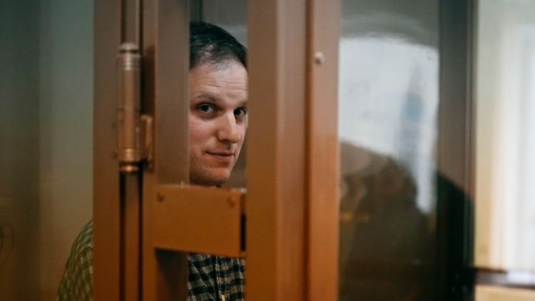 Der 31-jährige Gershkovich war im März vom russischen Inlandsgeheimdienst FSB festgenommen worden.