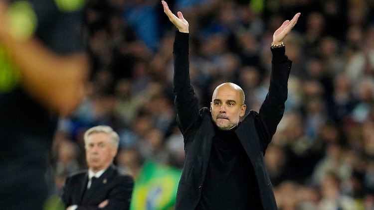Guardiola kann mit seinem Team das Triple in diesem Jahr unter Dach und Fach bringen.