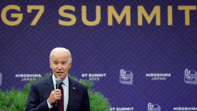 US-Präsident Joe Biden äußerte sich auf seiner Pressekonferenz nach Abschluss des G7-Gipfels.